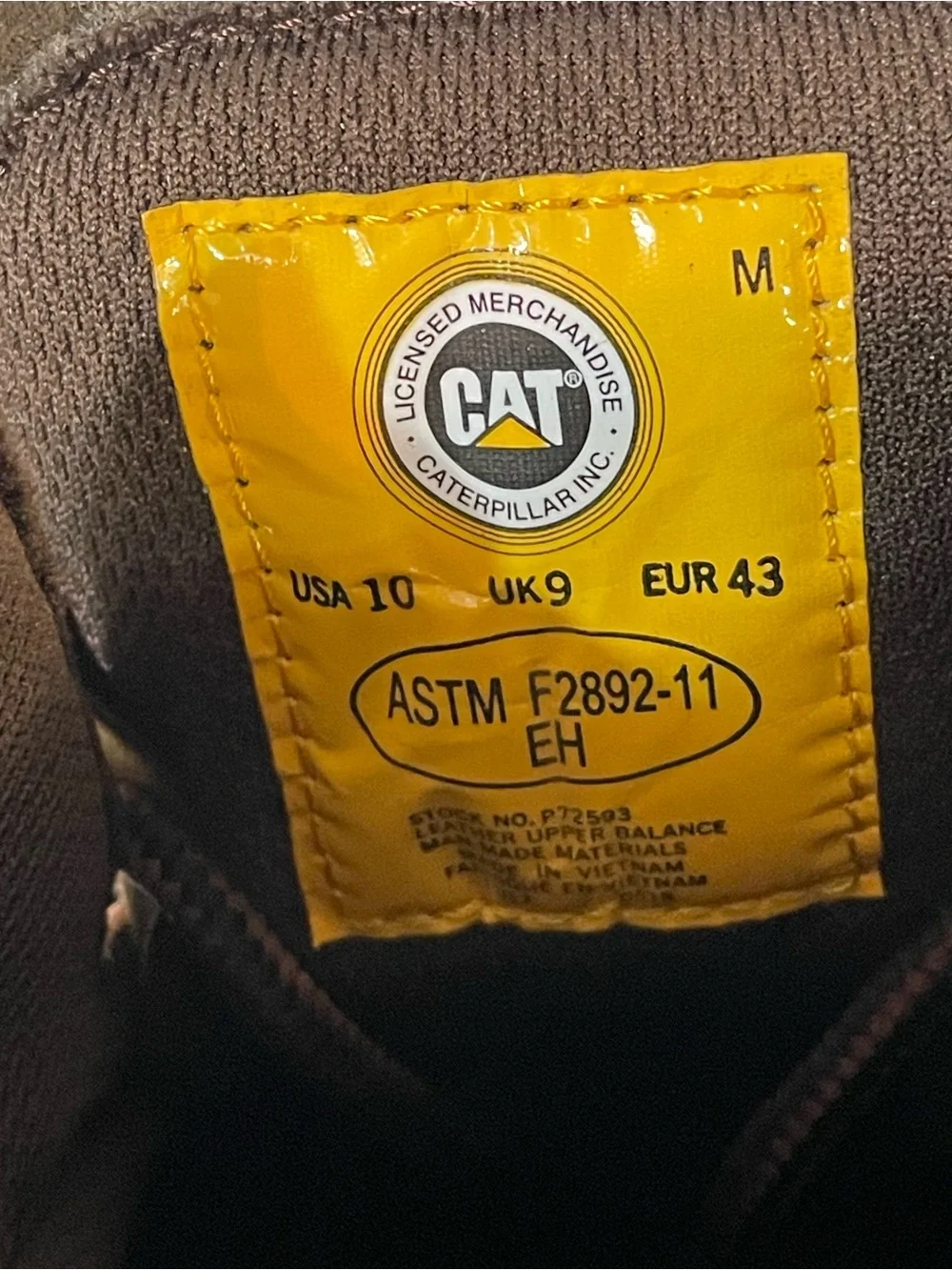 Caterpillar Work Boots